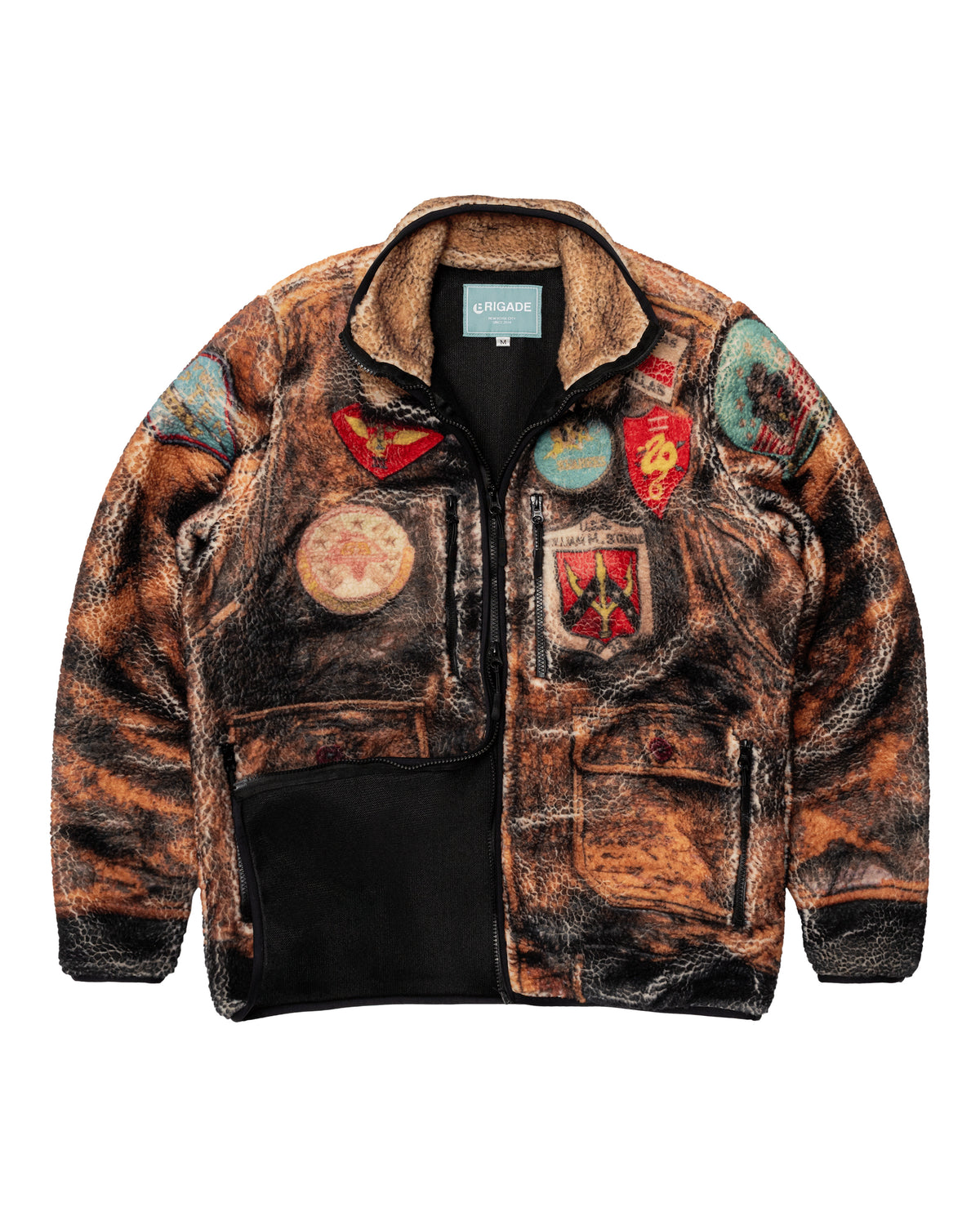 Tromp-l'oeil Sherpa Flight Jacket