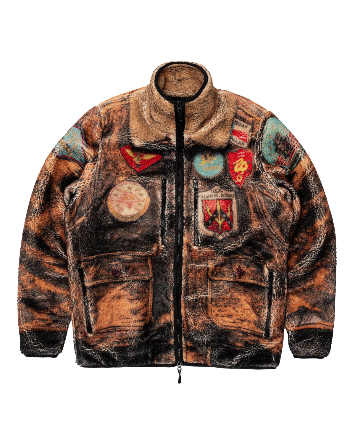 Tromp-l'oeil Sherpa Flight Jacket