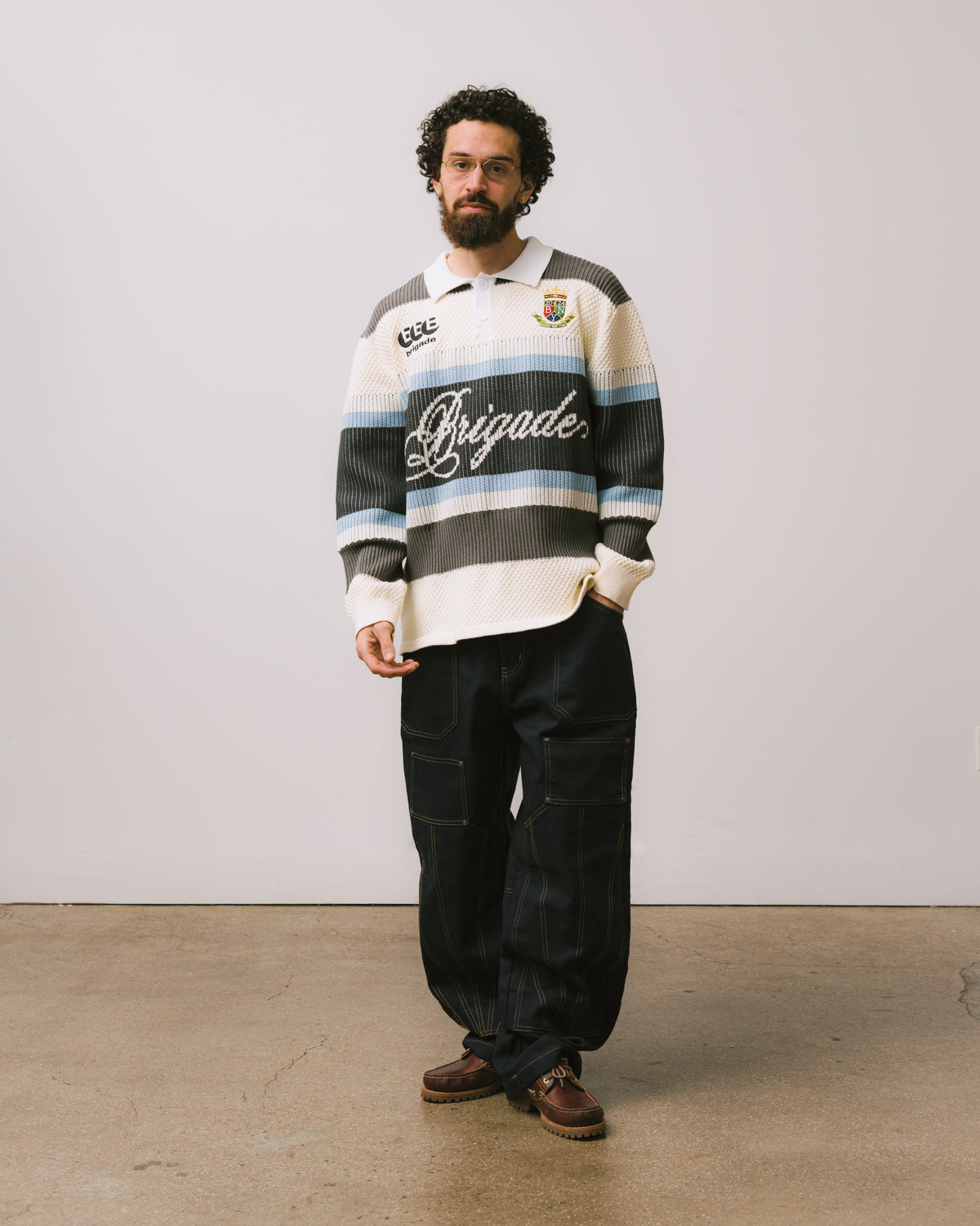 Knitted Long Sleeve Rugby