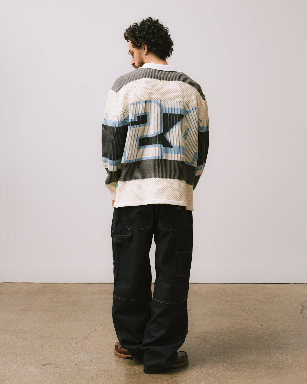 Knitted Long Sleeve Rugby