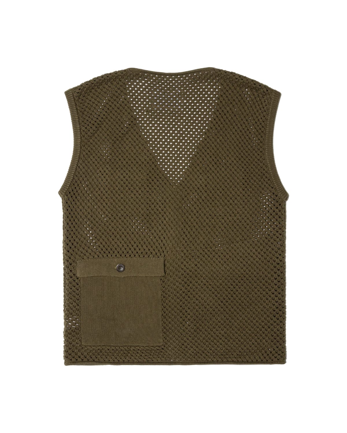 Mesh Knit Utility Vest