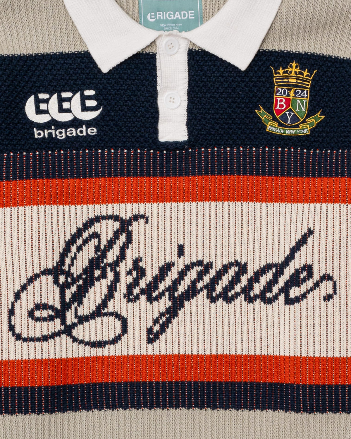 Knitted Long Sleeve Rugby