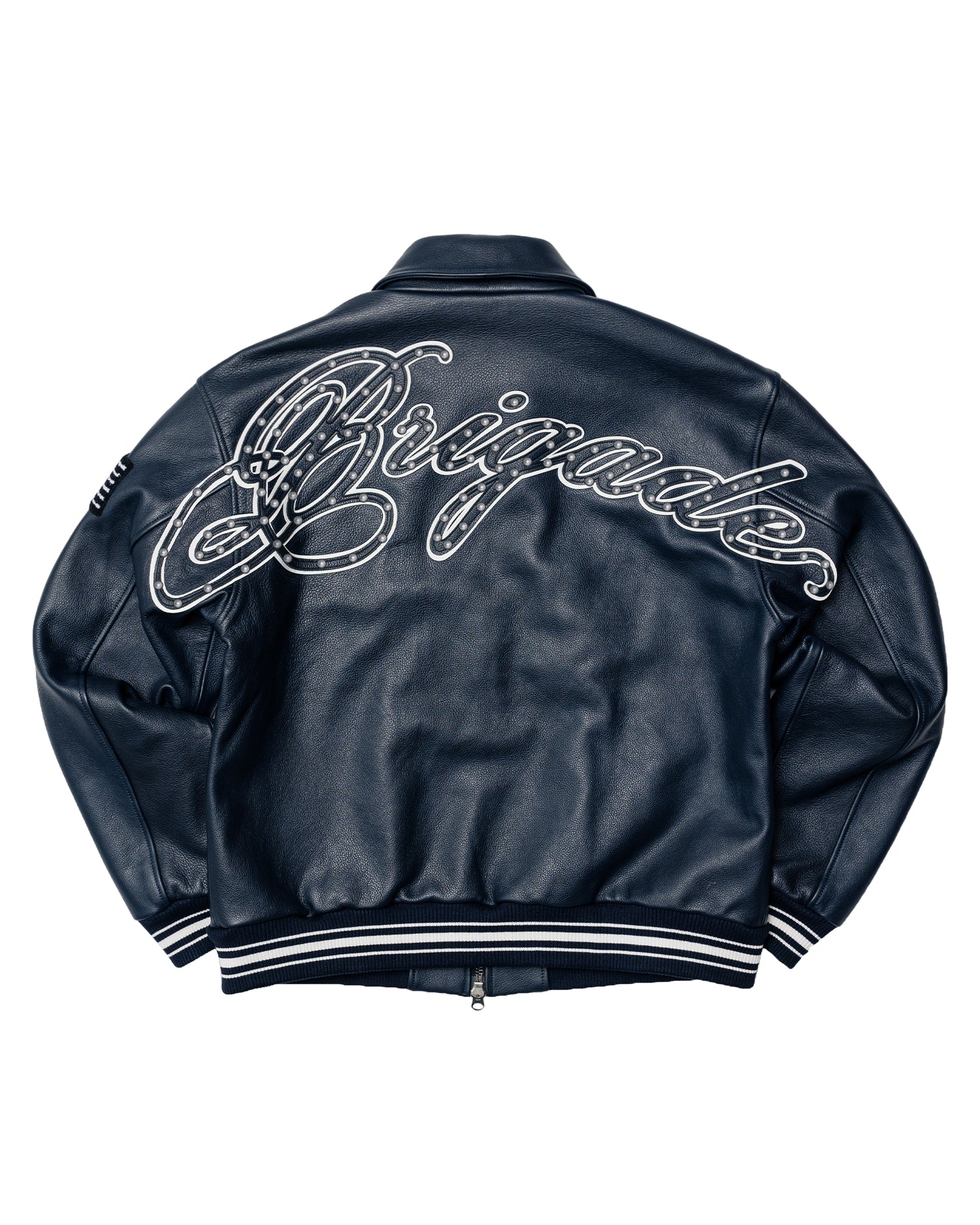 Decennial Leather Varsity Jacket